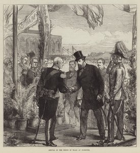 Arrival of the Prince of Wales at Plymouth by Sir John Charles Robinson